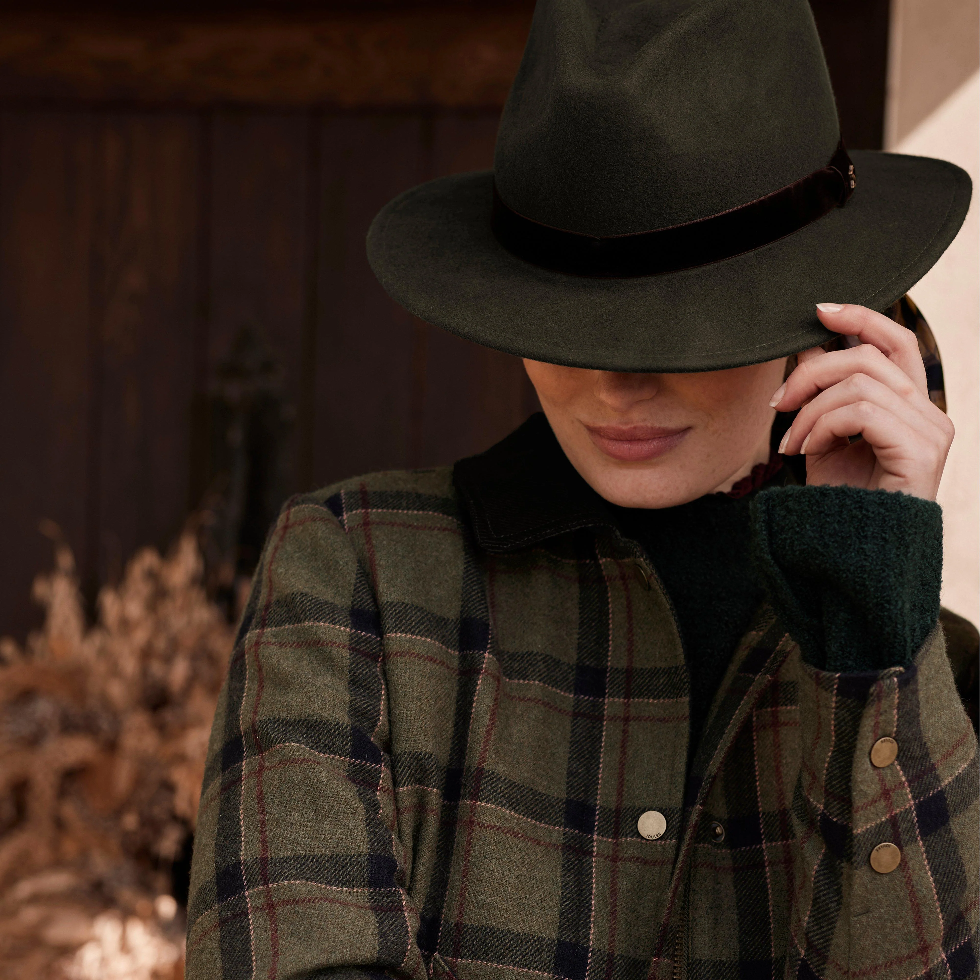 Women's Berkley Tweed Fieldcoat - Image 10