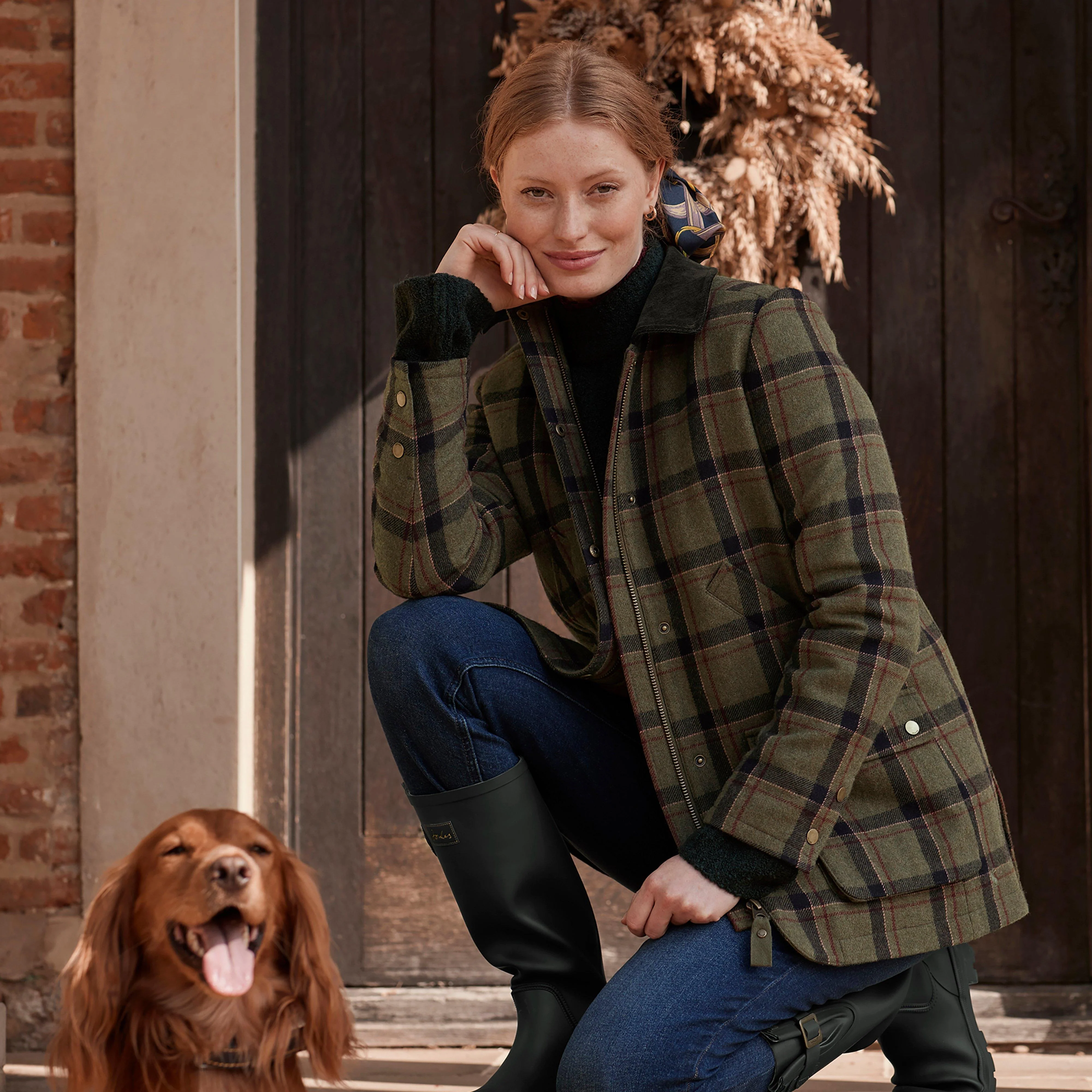 Women's Berkley Tweed Fieldcoat - Image 13