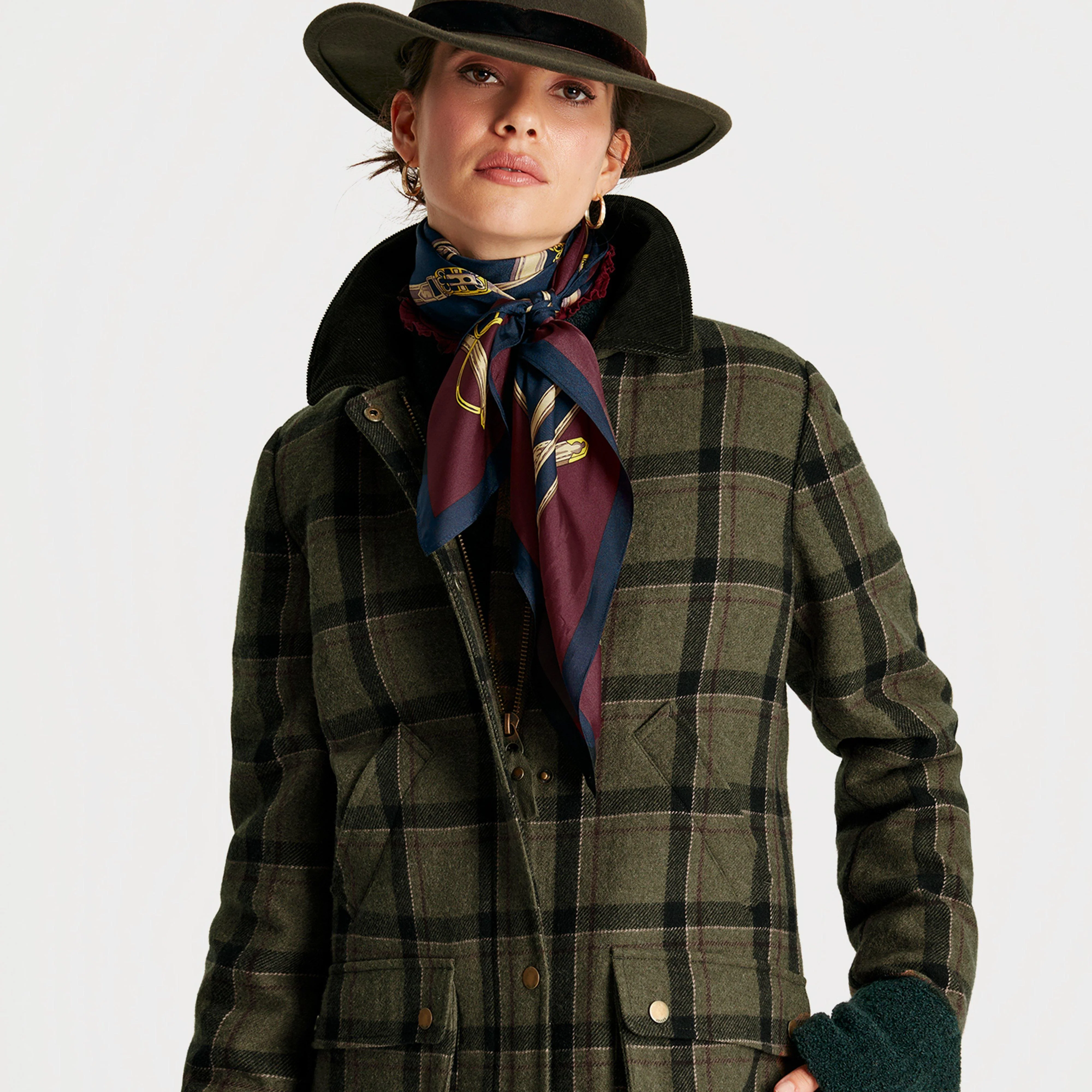 Women's Berkley Tweed Fieldcoat - Image 3