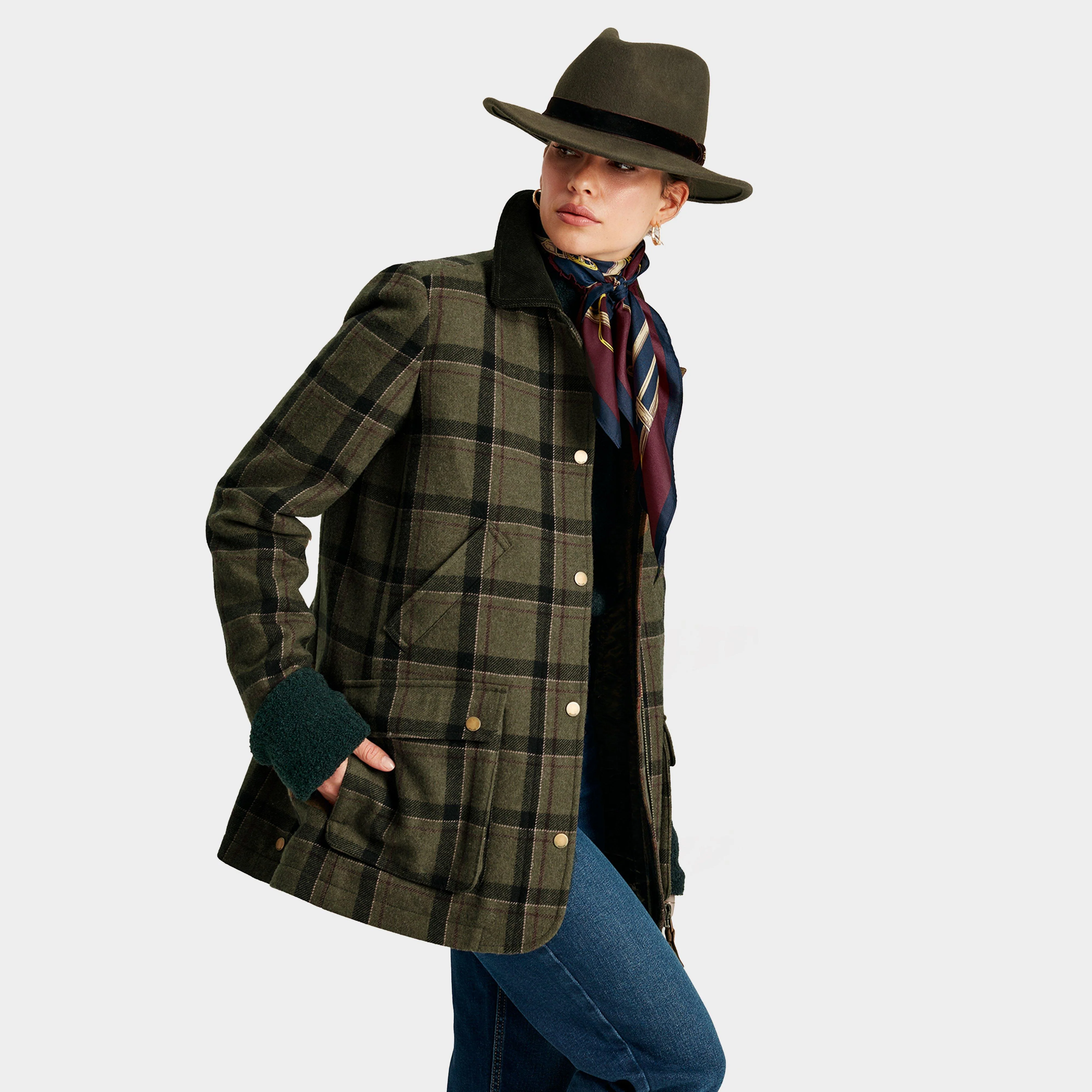 Women's Berkley Tweed Fieldcoat - Image 6