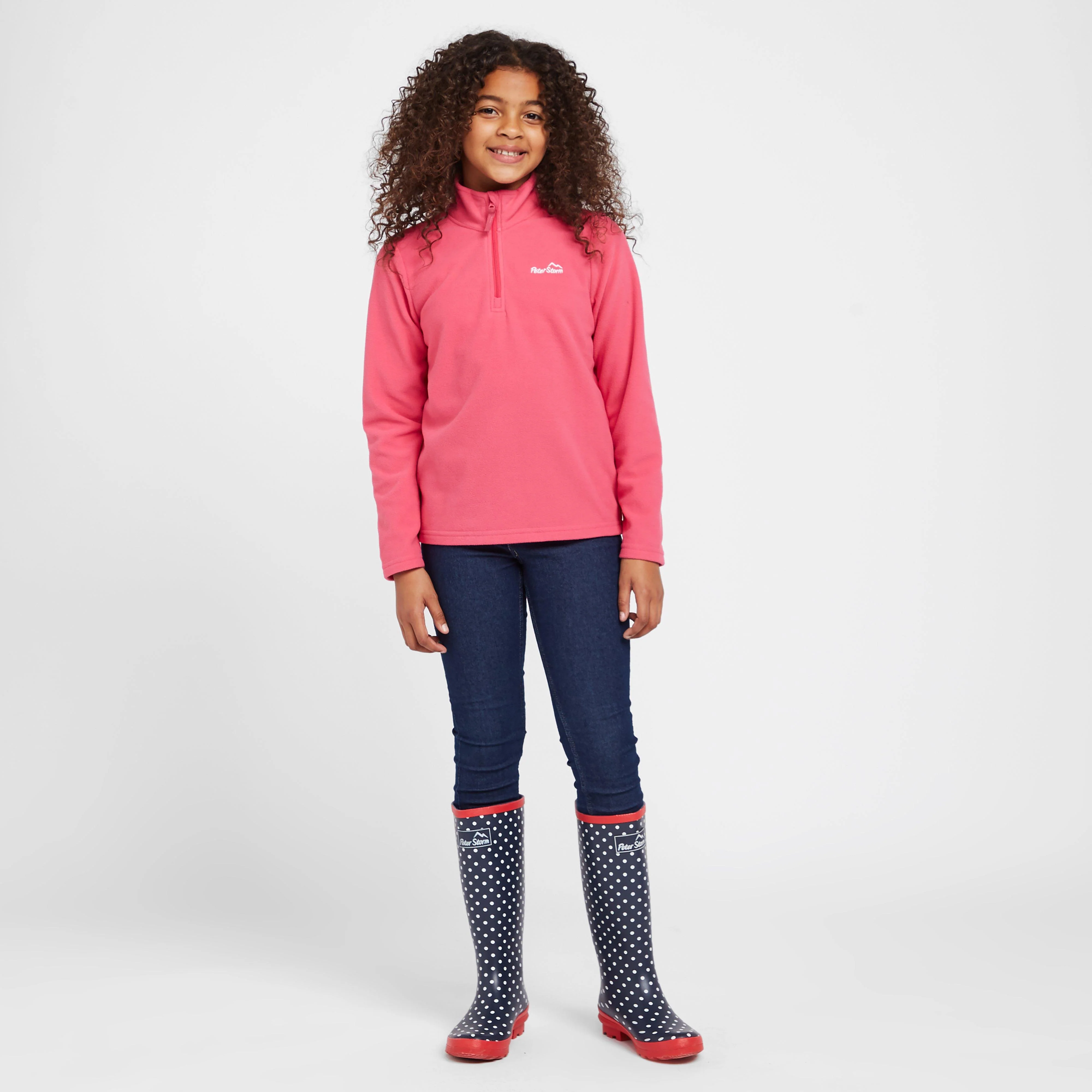 Kids’ Bracken Half Zip Fleece - Image 3